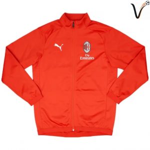 Veste de Survetement AC Milan 2018/2019 - Rouge