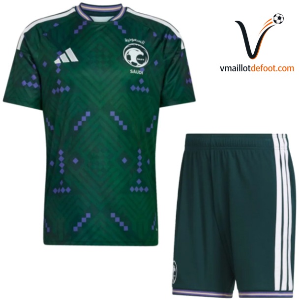 Maillot Domicile Arabie Saoudite 2026/2027 - Ensemble Enfant