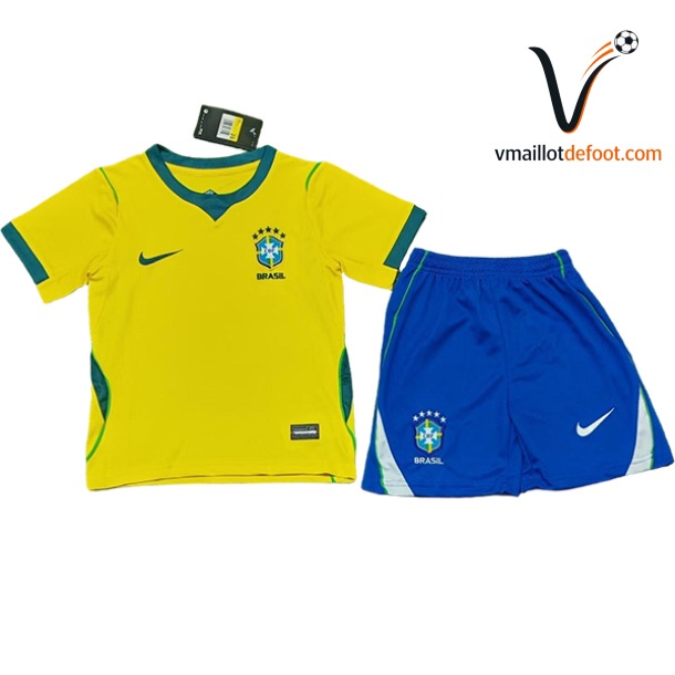 Maillot Domicile Brésil 2026/2027 - Ensemble Enfant