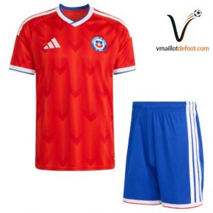 Maillot Domicile Chili 2026/2027 - Ensemble Enfant