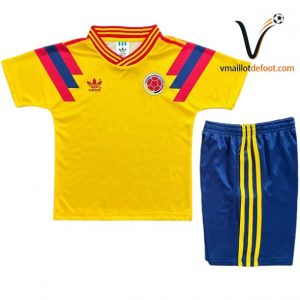 Maillot Domicile Colombie 1990 - Ensemble Enfant