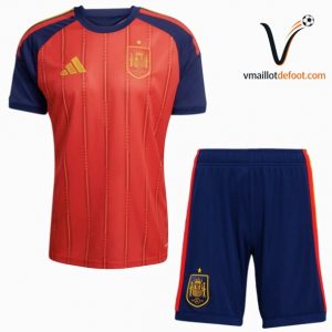 Maillot Domicile Espagne 2026/2027 - Ensemble Enfant