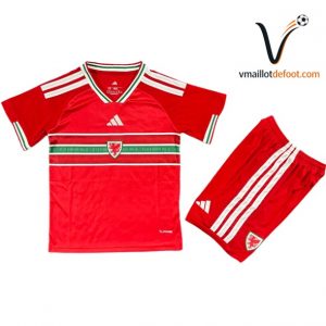 Maillot Domicile Pays De Galles 2026/2027 - Ensemble Enfant