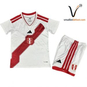 Maillot Domicile Perou 2026/2027 - Ensemble Enfant