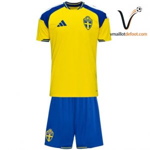 Maillot Domicile Suede 2026/2027 - Ensemble Enfant