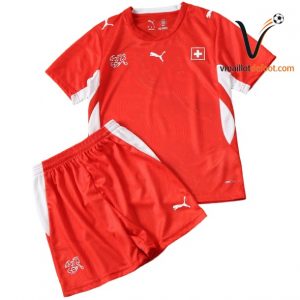 Maillot Domicile Suisse 2026/2027 - Ensemble Enfant