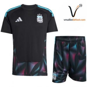 Maillot Gardien Argentine 2026/2027 - Ensemble Enfant noir