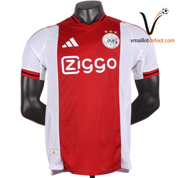 Maillot Domicile Ajax Joueurs 2025/2026