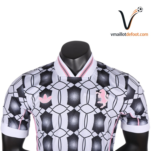 Maillot Juventus Special 2025/2026 blanc noir rose – Image 2