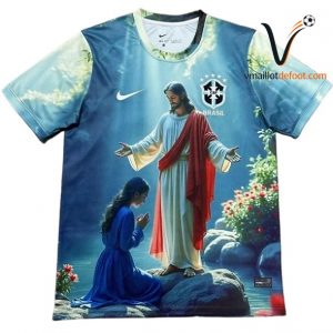 Maillot Brésil Special 2026 bleu vert rouge