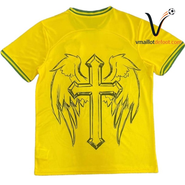Maillot Brésil Jaune Vert Special 2026 – Image 2