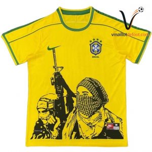 Maillot Brésil Special 2026 jaune vert noir