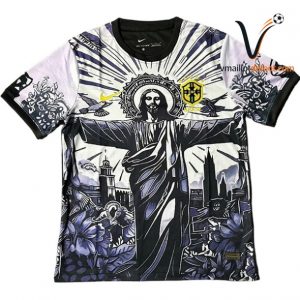 Maillot Brésil Special 2026 noir gris