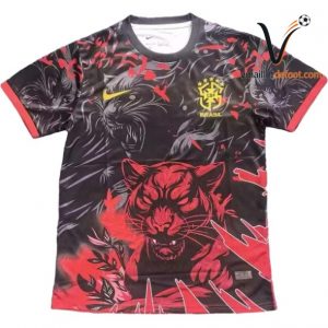 Maillot Brésil Special 2026 noir rouge