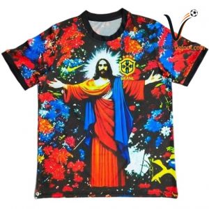 Maillot Brésil Special 2026 rouge bleu