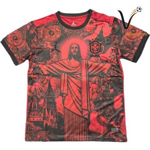Maillot Brésil Special 2026 rouge noir