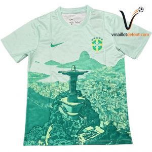 Maillot Brésil Special vert 2026