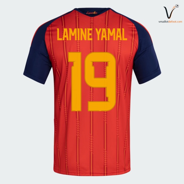 Maillot Domicile Espagne Lamine Yamal 2026/2027