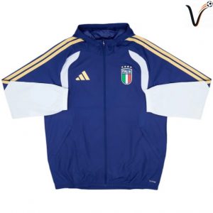 Survetement Equipe de Italie Capuche 2026/2027 Bleu Blanc