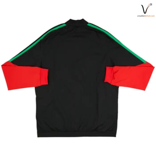 Veste de Survetement Jamaique 2026/2027 Noir Jaune Rouge – Image 2