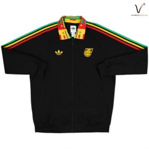 Veste de Survetement Jamaique Noir 2026/2027