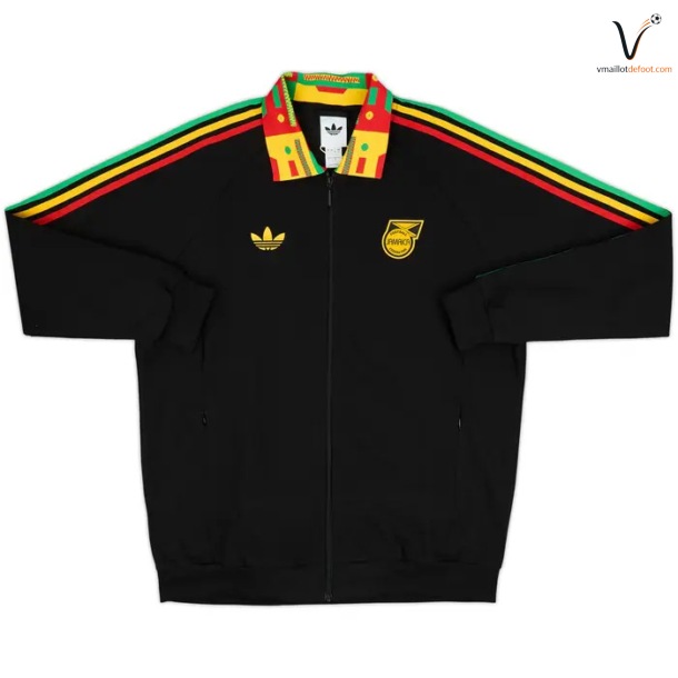 Veste de Survetement Jamaique Noir 2026/2027