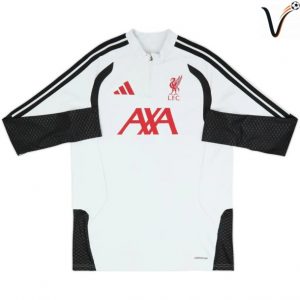 Veste de Survetement Liverpool 2026/2027 Blanc Noir