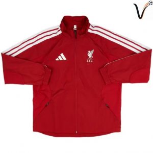 Veste de Survetement Liverpool 2026/2027 Rouge Blanc