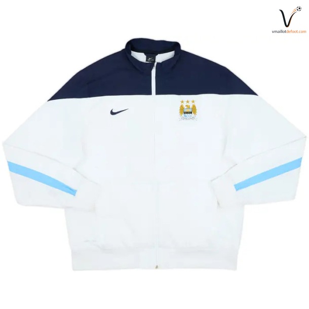 Veste de Survetement Manchester City 2014/2015 Blanc