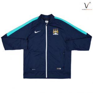 Veste de Survetement Manchester City 2015/2016 Bleu