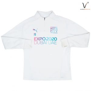 Veste de Survetement Manchester City 2021/2022 Blanc