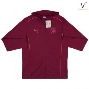 Veste de Survetement Manchester City 2024/2025 Rouge