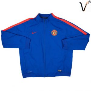 Veste de Survetement Manchester United 2014/2015 Bleu