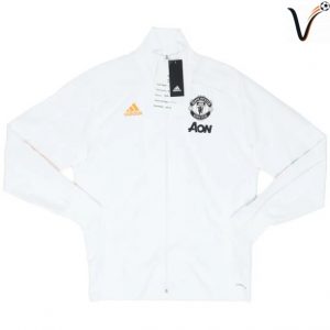 Veste de Survetement Manchester United 2020/2021 Blanc