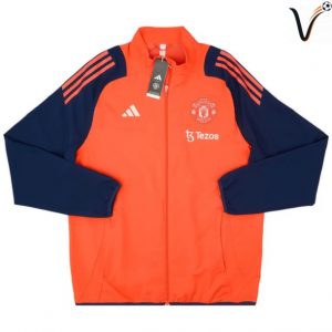 Veste de Survetement Manchester United 2024/2025 Orange