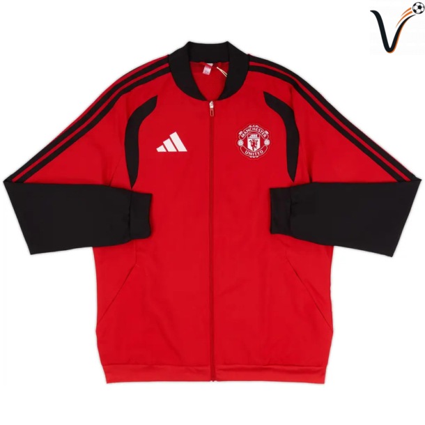 Veste de Survetement Manchester United 2026/2027 Noir Rouge