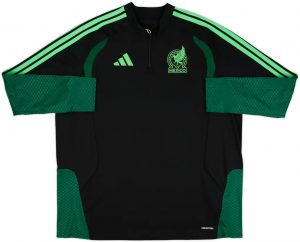 Veste de Survetement Mexique 2026/2027 - Noir Vert