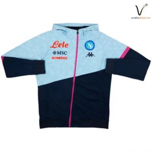 Survetement Napoli Capuche 2020/2021 Bleu