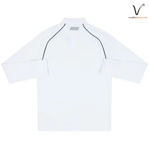 Veste de Survetement Napoli Capuche 2023/2024 Blanc – Image 2
