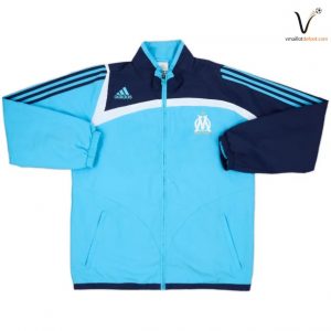 Veste de Survetement Olympique de Marseille 2008/2009 Bleu