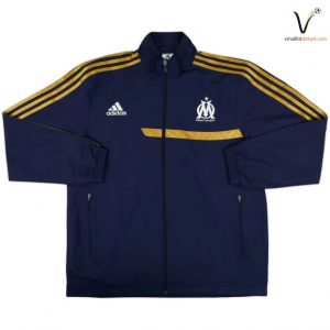 Veste de Survetement Olympique de Marseille 2013/2014 Bleu