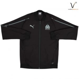 Veste de Survetement Olympique de Marseille 2018/2019 Noir