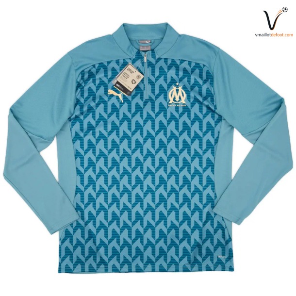 Veste de Survetement Olympique de Marseille 2024/2025 Bleu
