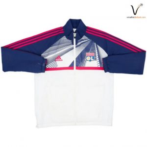 Veste de Survetement Olympique lyonnais 2011/2012 Blanc