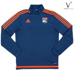 Veste de Survetement Olympique lyonnais 2015/2016 Bleu