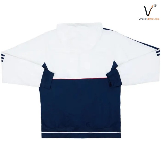 Survetement Olympique lyonnais Capuche 2017/2018 Blanc – Image 2