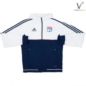 Survetement Olympique lyonnais Capuche 2017/2018 Blanc
