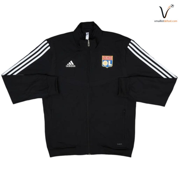 Veste de Survetement Olympique lyonnais 2018/2019 Noir