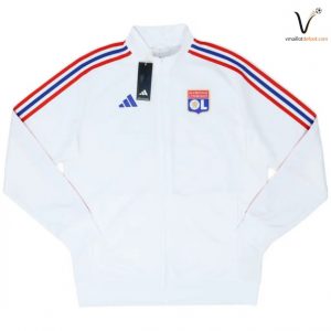 Veste de Survetement Olympique lyonnais 2024/2025 Blanc