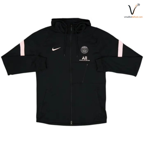 Survetement Paris Saint Germain Capuche 2021/2022 Noir